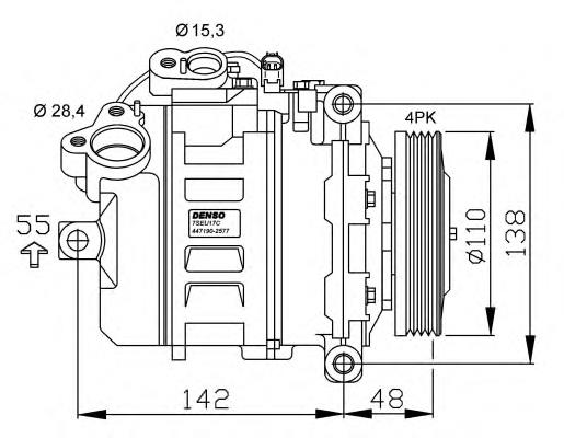 Comprar 32531 NRF Compresor de aire acondicionado coche