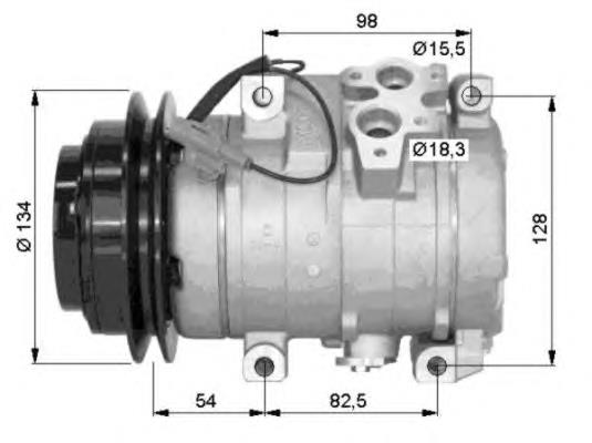 Comprar 32458 NRF Compresor de aire acondicionado coche