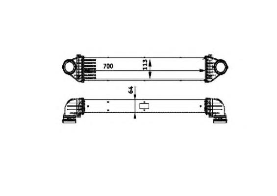 Comprar 30900 NRF Turbo intercooler