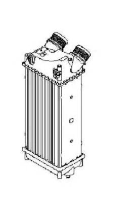 Intercooler 876923JE Peugeot/Citroen