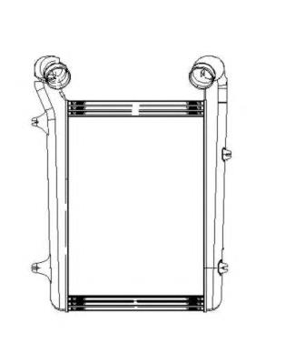 Radiador refrigeración del motor 309055 NRF