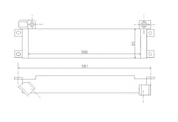 Radiador de aceite 31158 NRF