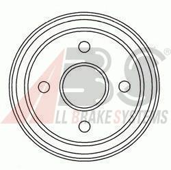 Comprar 7700783392 Renault (RVI) Tambor de freno trasero