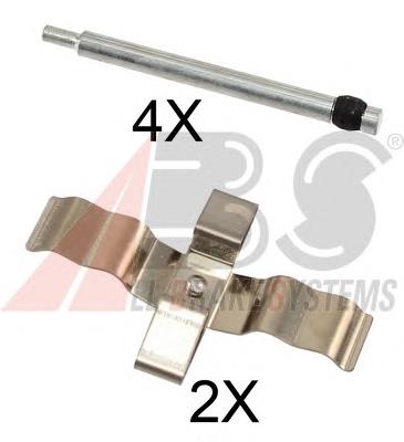 Kit de reparación de frenos Mercedes A1634200983