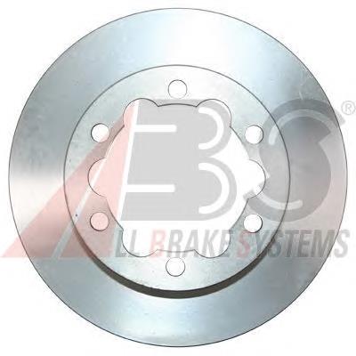 Disco de freno trasero 17731 ABS