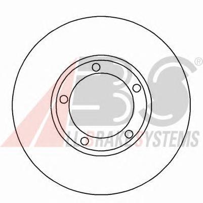 17035 ABS freno de disco delantero