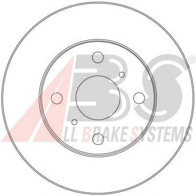 Comprar 17027 ABS Freno de disco delantero