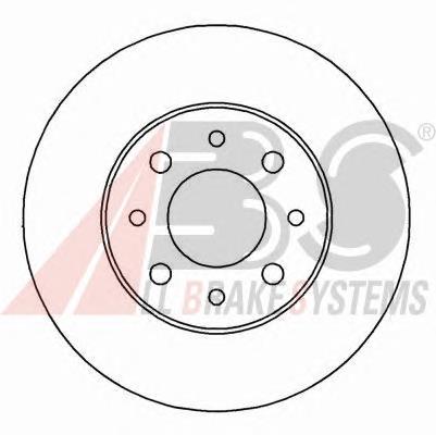 16904 ABS freno de disco delantero