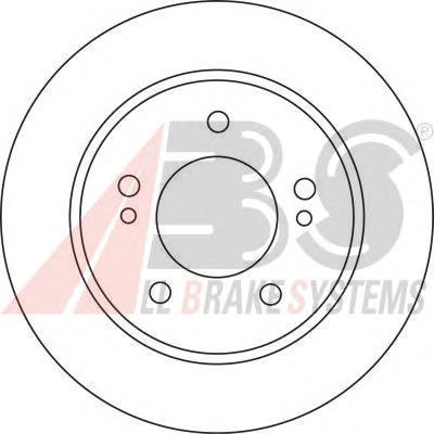Comprar 17139 ABS Disco de freno trasero