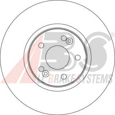 Comprar 17154 ABS Freno de disco delantero