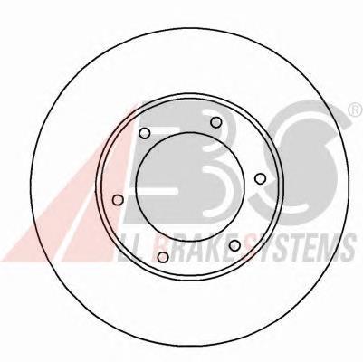 Disco de freno delantero para Nissan Patrol  (K260)