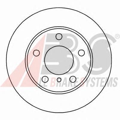 16567 ABS freno de disco delantero