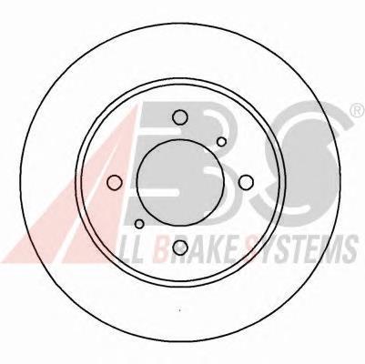 Disco de freno 16473 ABS