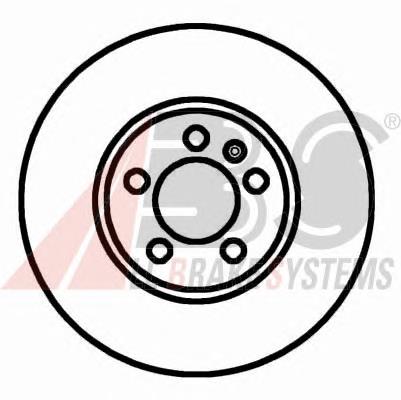 Disco de freno 16881 ABS