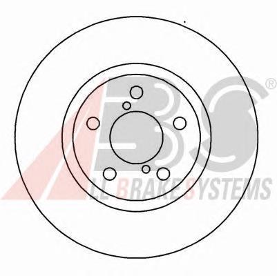 16632 ABS freno de disco delantero