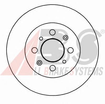 16607 ABS freno de disco delantero