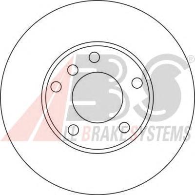 Disco de freno 17335 ABS