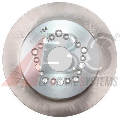 Disco de freno trasero 17215 ABS