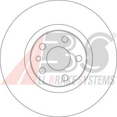 Comprar 17406 ABS Freno de disco delantero