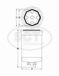 Comprar KL977 Mahle Original Filtro diesel