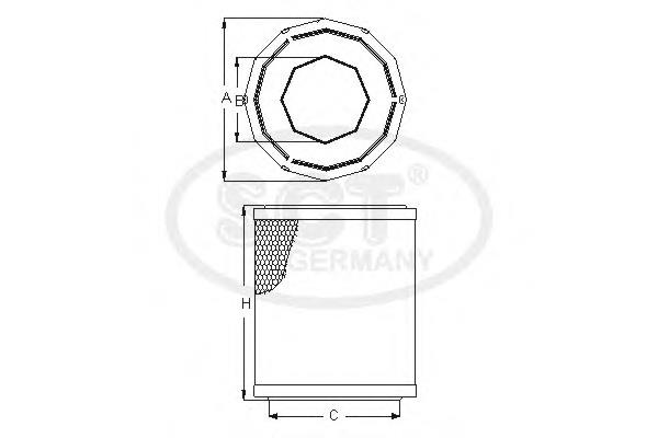 Comprar SB2153 SCT Filtro de aire