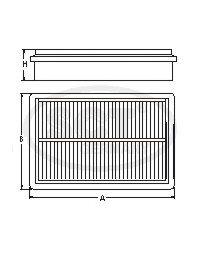Filtro de aire SB2147 SCT