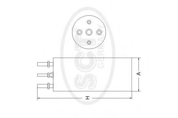 Filtro de gasoil SCT ST6081