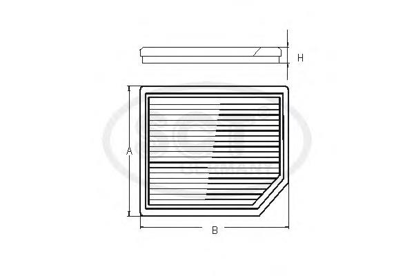 Filtro de polen SCT SA1187