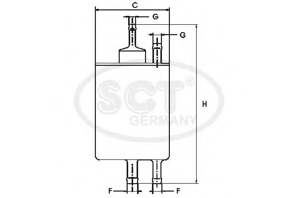 Comprar ST6098 SCT Filtro diesel
