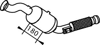 Catalizador de gasolina y diésel Mercedes Sprinter  (2006-2020)