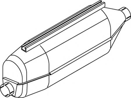 Silenciador posterior 68320 Dinex