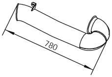 61.60 Polmostrow silenciador trasero para escape