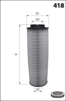 EL9109 Mecafilter filtro de aire