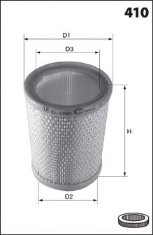 EL3660 Mecafilter filtro de aire