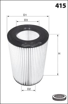 EL3970 Mecafilter filtro de aire