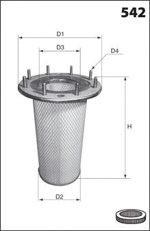 Filtro de aire FA3260 Mecafilter