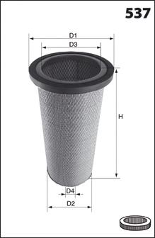 FA3180 Mecafilter filtro de aire