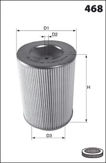 EL3783 Mecafilter filtro de aire