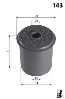 ELG5227 Mecafilter filtro combustible