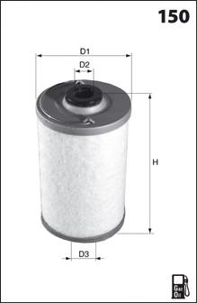 ELG5501 Mecafilter filtro de combustible