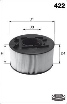 EL9288 Mecafilter filtro de aire
