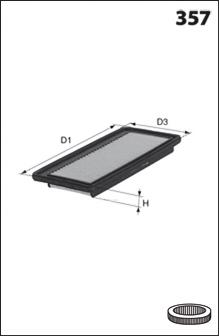 ELP9324 Mecafilter filtro de aire