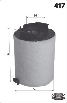 EL9318 Mecafilter filtro de aire
