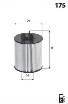 ELG5339 Mecafilter filtro de combustible
