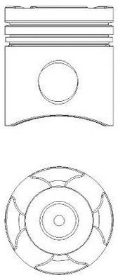 Pistón completo para 1 cilindro, STD para MAN TGA 