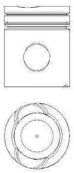 87-962000-30 Nural pistón completo para 1 cilindro, std