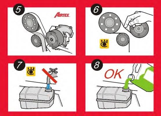 Motor de agua Airtex 7115