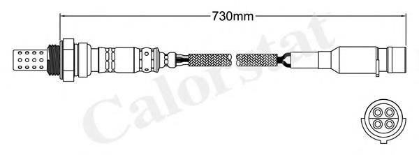 Sonda Lambda UE73879 Bentley