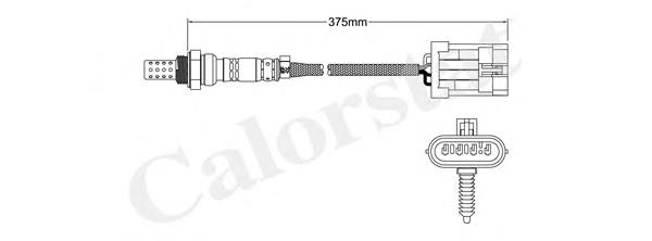 Sonda Lambda Sensor De Oxigeno Para Catalizador LS140010 Vernet