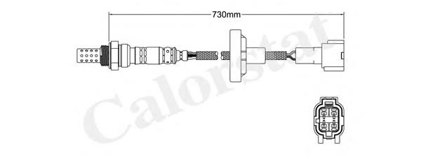 Sonda Lambda OZA591UB1 NGK